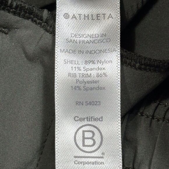 Athleta Textured Brooklyn Joggers Womens Size 6 Tall 6T Olive Green Athleisure - Picture 9 of 13